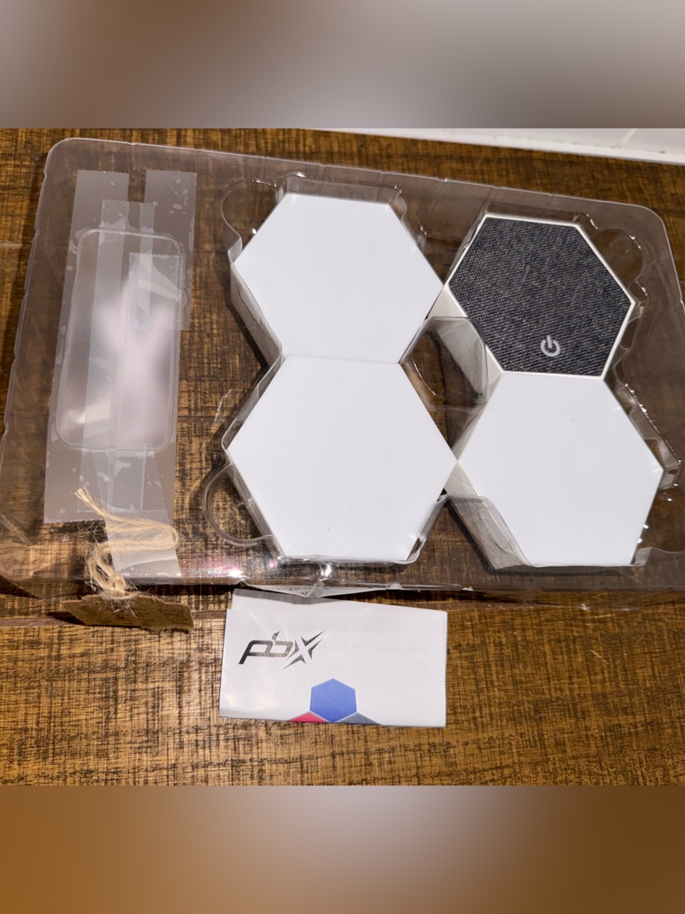 New XCD Hexagonal LED Wall Light Panels - White